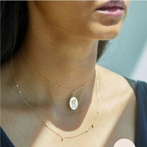 Catbird Dewdrop Necklace 14k Solid Gold